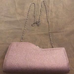 Beautiful pink evening bag